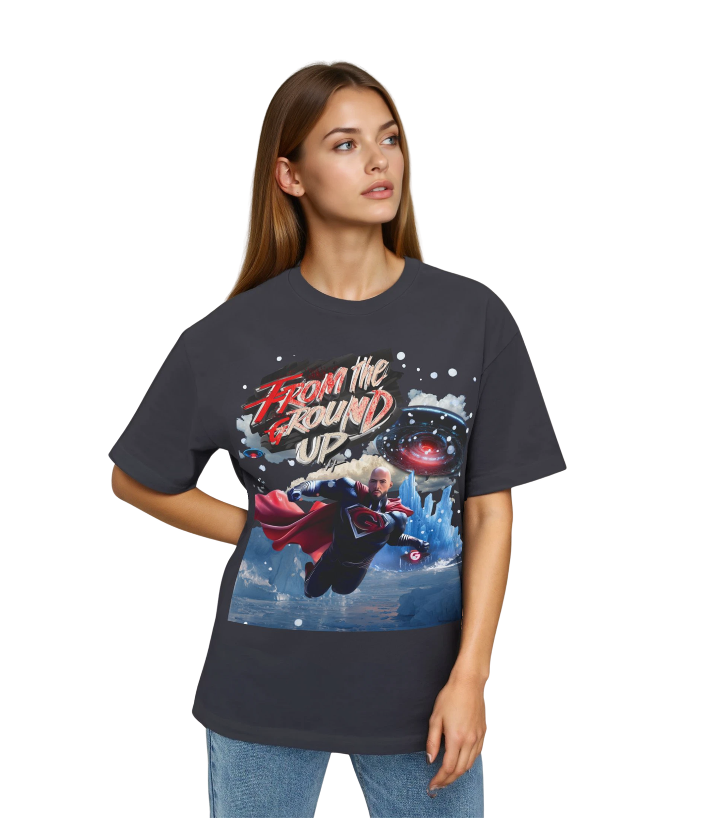 Graphic T-shirt - From the Ground Up - Andrew T -  100% Cotton - Limited Edition