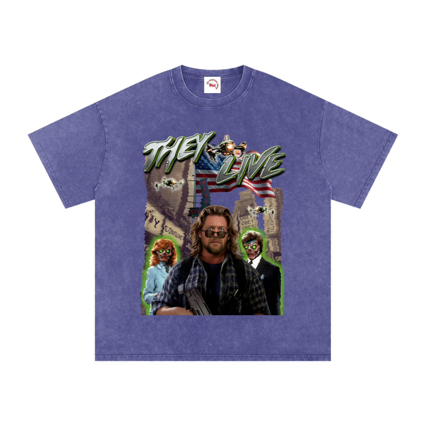 The Infowarrior- Oversized Cotton T-Shirt