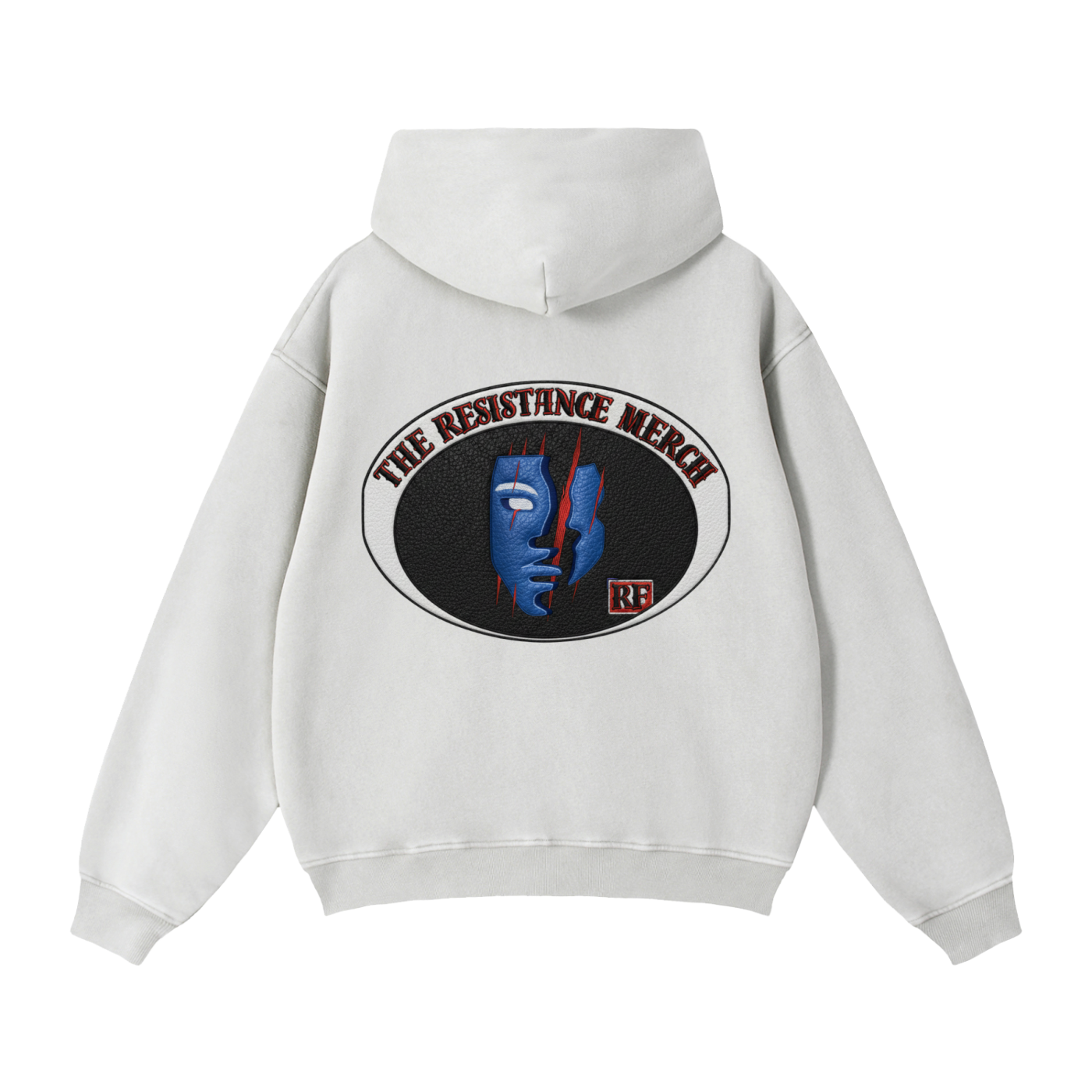 Zip-Through Boxy Fleece Hoodie