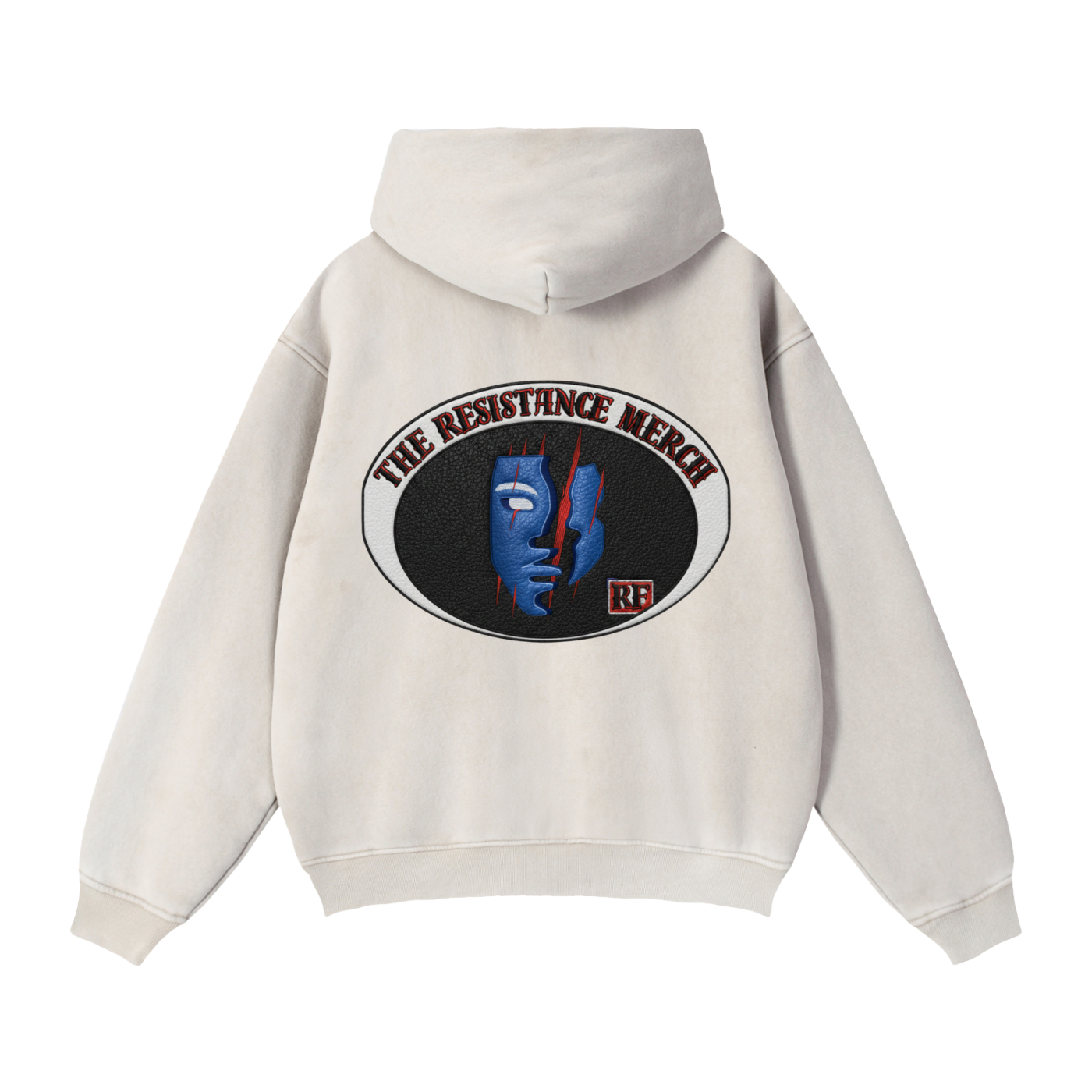 Zip-Through Boxy Fleece Hoodie