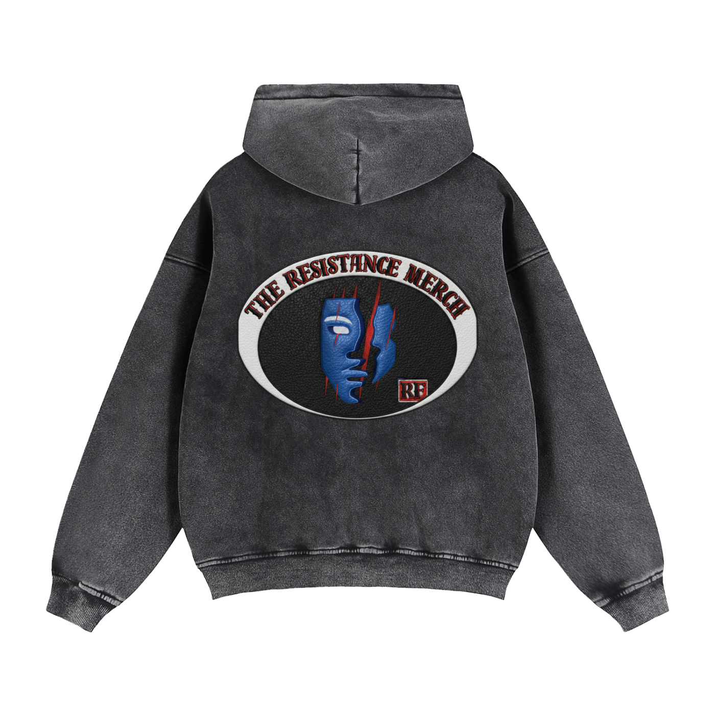 Zip-Through Boxy Fleece Hoodie
