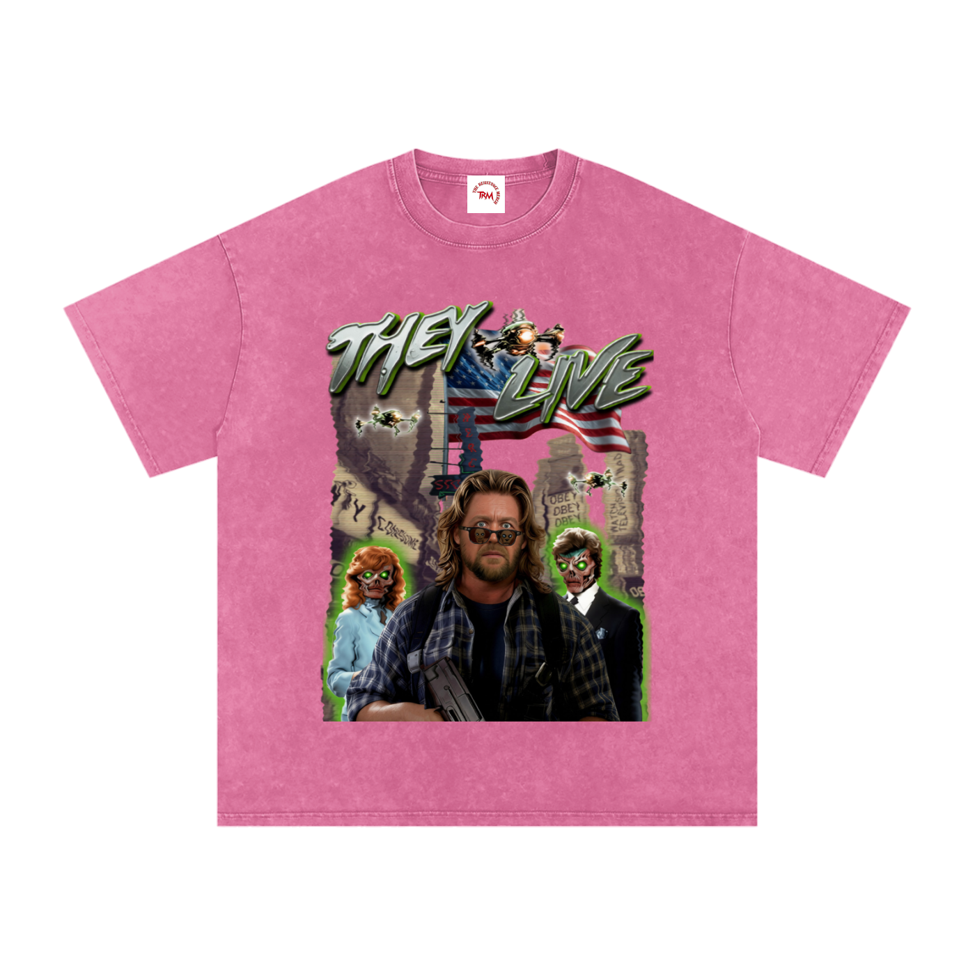 The Infowarrior- Oversized Cotton T-Shirt