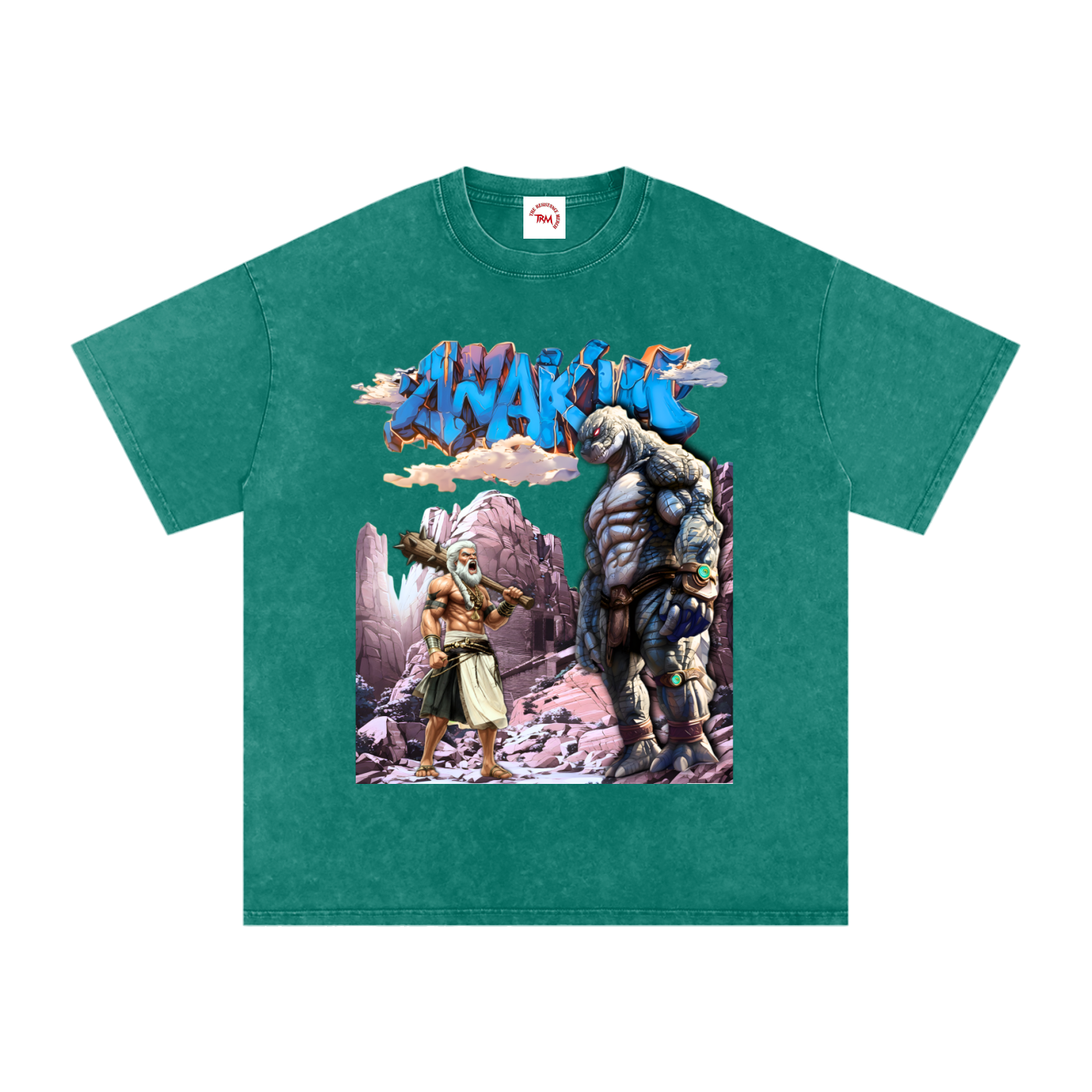 Caleb vs. The Anakim - Oversized Cotton T-Shirt