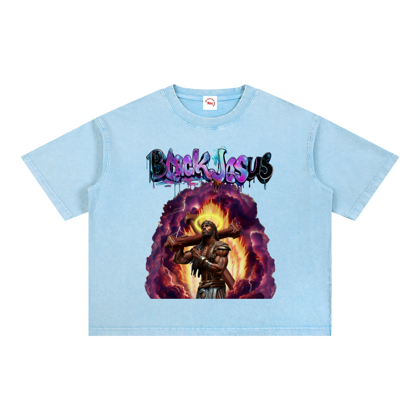 Black Jesus - Boxy Cotton T-Shirt