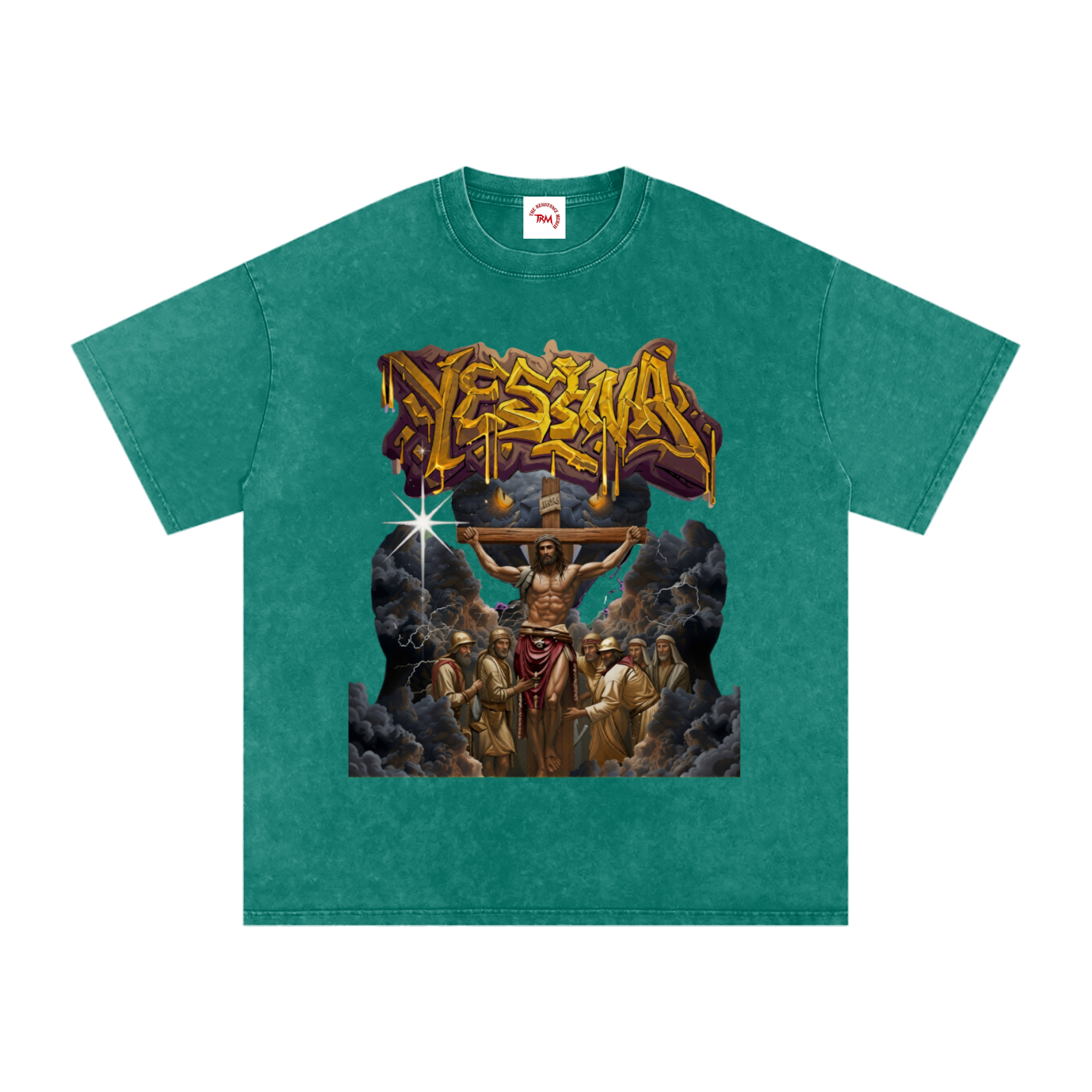 Yeshua – Graphic Oversized Cotton T-Shirt