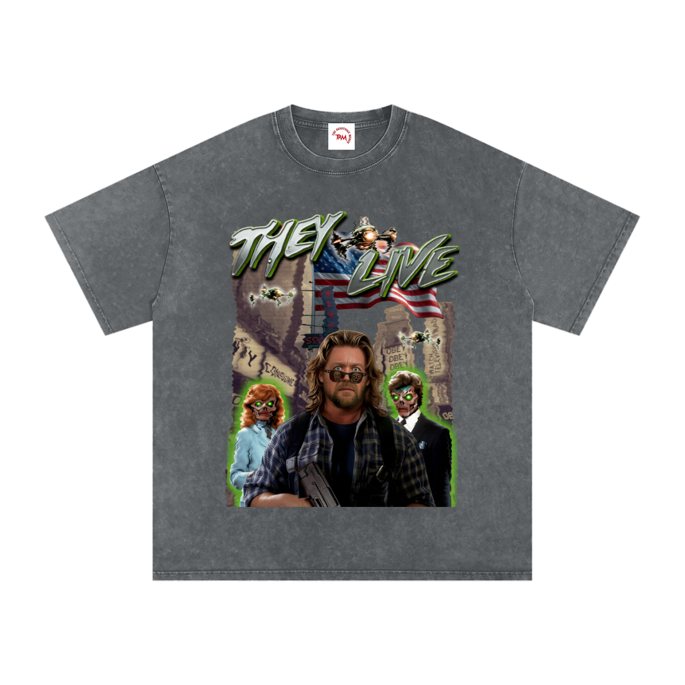 The Infowarrior- Oversized Cotton T-Shirt