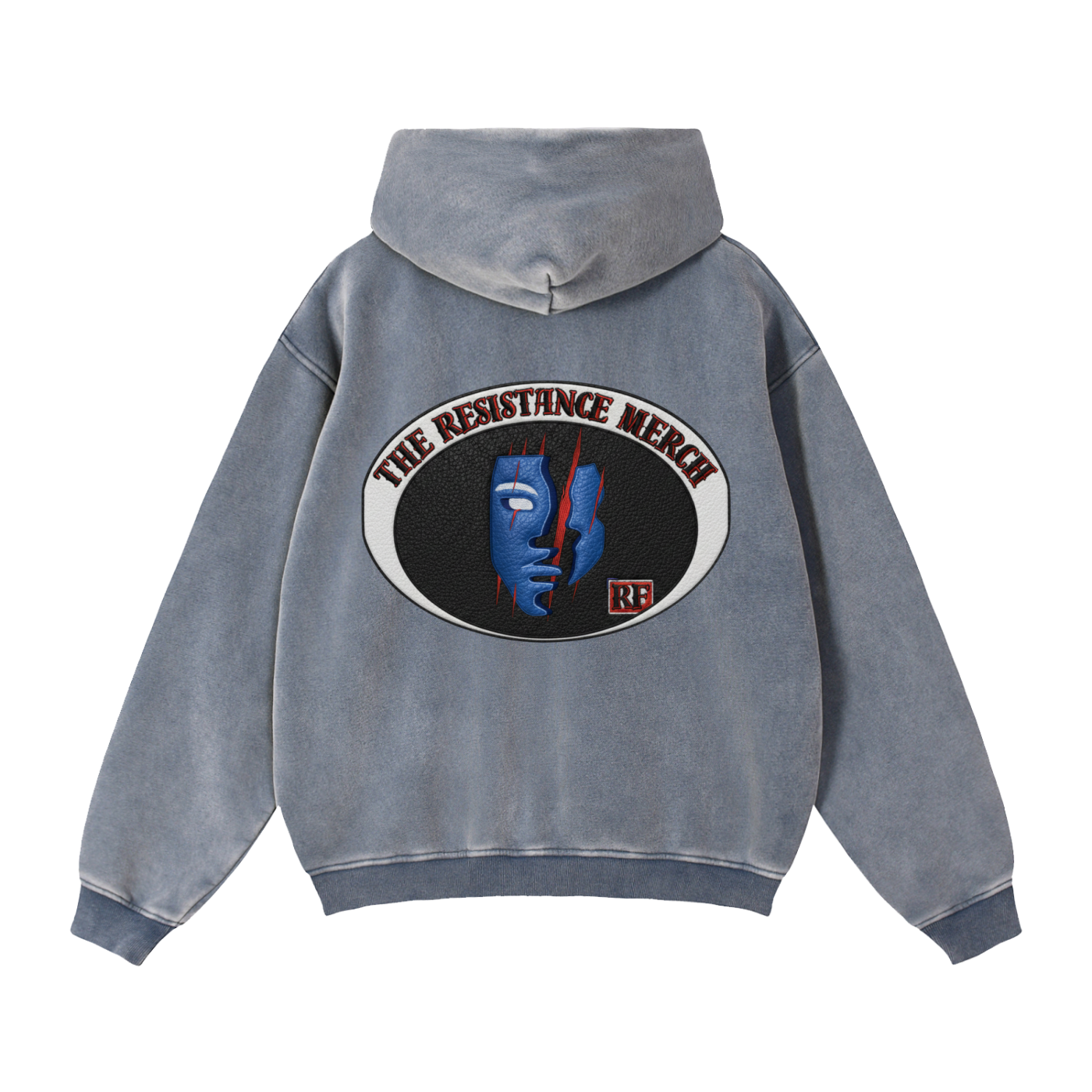 Zip-Through Boxy Fleece Hoodie