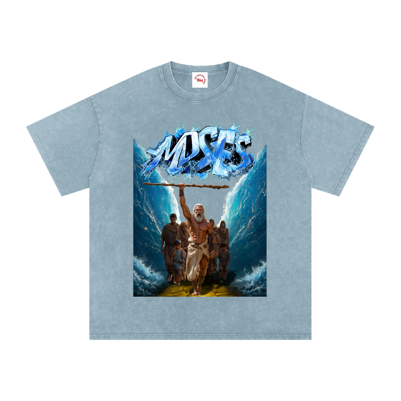 SEA OPENER - Moses - Oversized Cotton T-Shirt