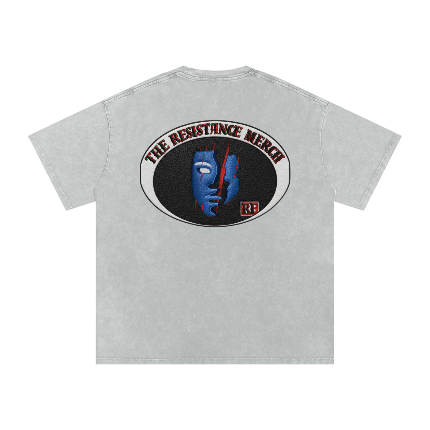 Full Patch - The Resistance Merch- OveSIZED Cotton T-Shirt