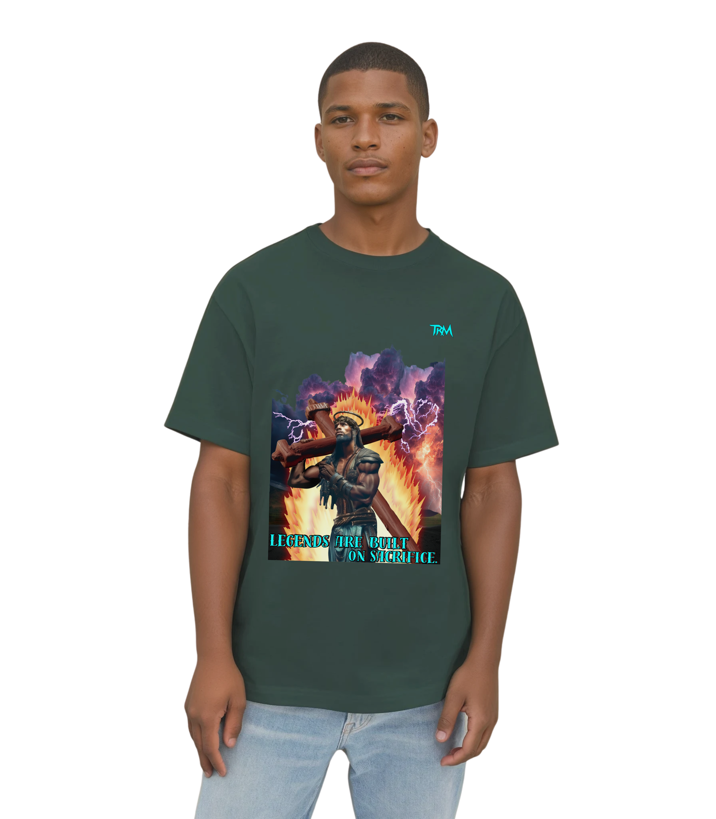 T-Shirt - Yeshua - Legends Are Built on Sacrifice
