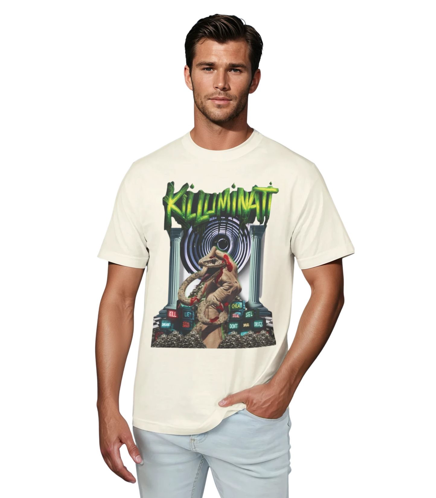 Killuminati – Graffiti Graphic T-Shirt | The Resistance Merch| 100% Cotton